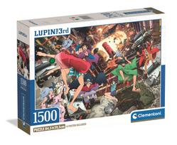 59 x 84 - Clementoni Lupin III 31749, 59.5 x 84.5 cm, 1500 det. - 2 nuotrauka