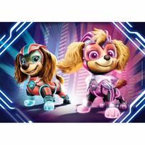 paw patrol senukai - Clementoni Paw Patrol The Mighty Movie 24805, 2 x 20 det. - 3 nuotrauka