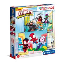 amazon lt - Clementoni Spidey And His Amazing Friends 24794, 2 x 20 det. - 2 nuotrauka
