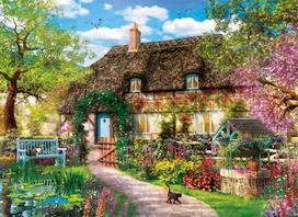 kotedzai - Clementoni The Old Cottage, 1000 det. - 3 nuotrauka