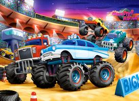 monster x - Castorland Monster Truck Show 342931, 29 x 40 cm, 70 det. - 3 nuotrauka