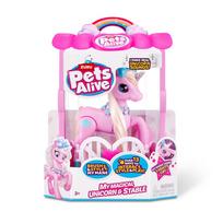 pets alive - ZURU Pets Alive Robotas Alexander McQueen Rožinė Vienaragis (Pink Unicorn) - 11 nuotrauka