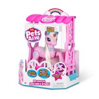 pets alive - ZURU Pets Alive Robotas Alexander McQueen Rožinė Vienaragis (Pink Unicorn) - 12 nuotrauka
