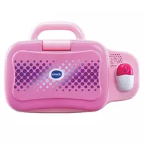 rozinis kompiuterio - VTech My Preschool Laptop 2.0, žaislinis nešiojamas kompiuteris, rožinė spalva - 4 nuotrauka