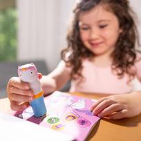 vienaragiai pigu lt - MELISSA & DOUG STICKER WOW! Veiklos knygelė „Vienaragis“ - 10 nuotrauka