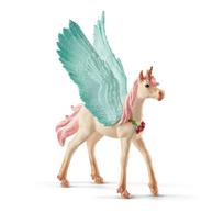 vienaragiai pigu lt - Schleich Bayala Movie Decorated Unicorn Pegasus 70575 - 2 nuotrauka