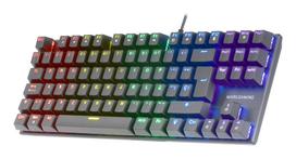 klaviatura brown switches - Mars Gaming MK80 Brown Anglų (US), balta - 3 nuotrauka