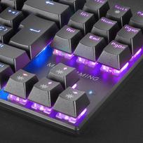 klaviatura brown switches - Mars Gaming MK80 Brown Anglų (US), balta - 4 nuotrauka