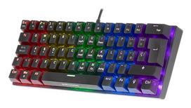mechanical keyboard blue switches - Mars Gaming MK60BUS Mechaninė Klaviatūra Žaidimams RGB, Juoda (Black) - 3 nuotrauka
