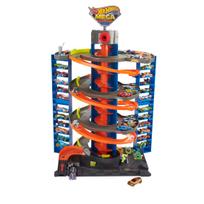 trasos - HOT WHEELS Mega garažas, GTT95 - 4 nuotrauka