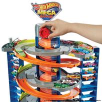 trasos - HOT WHEELS Mega garažas, GTT95 - 5 nuotrauka