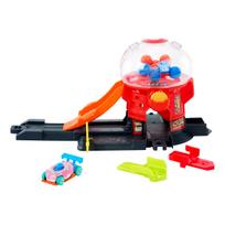 trasos - Mattel Hot Wheels City Kramtomoji guma + automobilis JBM62 - 2 nuotrauka