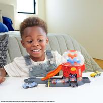 trasos - Mattel Hot Wheels City Kramtomoji guma + automobilis JBM62 - 3 nuotrauka