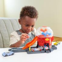 trasos - Mattel Hot Wheels City Kramtomoji guma + automobilis JBM62 - 4 nuotrauka