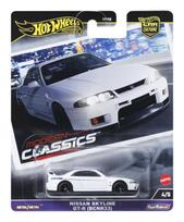 1 64 automobiliai - HOT WHEELS Modern Classics Nissan Skyline R-33, 1:64, Balta (White) - 2 nuotrauka