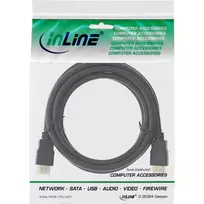ethernet cable 5m - InLine 4K UHD Cable HDMI To HDMI 0.5m Black - 2 nuotrauka