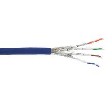 6a ftp 100m - InLine Kabelis instalacyjny S/FTP, PiMF, Cat.6A, halogen free, 500MHz, mėlyna 100m (76899B) - 3 nuotrauka