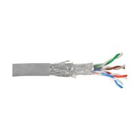 pvc tinklai - InLine Wytrzymały kabelis instalacyjny SF/UTP, Cat.5e, AWG24, CCA, PVC, 100m (73099) - 3 nuotrauka