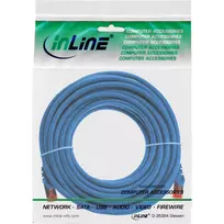 pvc tinklai - InLine Patchcord S/FTP, PiMF, Cat.6, 250MHz, PVC, mėlyna 30m (76430B) - 2 nuotrauka