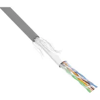 pvc tinklai - InLine Patchcord sieciowy SF/UTP, Cat.5e, AWG26, CCA, PVC, 100m (72099) - 3 nuotrauka
