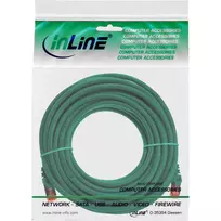 pvc tinklai - InLine Patchcord S/FTP, PiMF, Cat.6, PVC, žalias 20m (76420G) - 2 nuotrauka