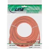 pvc tinklai - InLine Patchcord S/FTP, PiMF, Cat.6, PVC, oranžinė 30m (76430O) - 2 nuotrauka