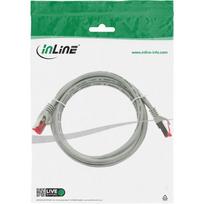 pvc tinklai - InLine Patchcord S/FTP, PiMF, Cat.6, pilka 2m (76702A) - 5 nuotrauka