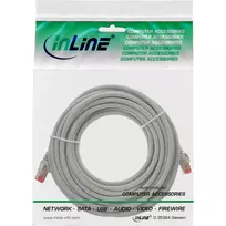 pvc tinklai - InLine Cat 6 S/FTP PIMF 50m Pilka (76455) - 2 nuotrauka