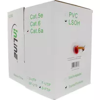 6a ftp 100m - InLine InLine 76899O 100m Cat6a S / FTP (S-STP) Orange Network Cable (76899O) - 2 nuotrauka