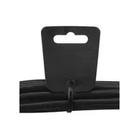 kabeliu zymejimas - Organizer InLine Opaski zaciskowe su miejscem na etykiete, długośc 200mm, szerokość 5mm, juoda, 100 sztuk (59967J) - 3 nuotrauka
