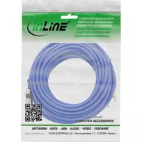 3 5mm rca 2x - Kabelis InLine Jack 3.5mm - RCA (Cinch) x2 25m mėlyna (89932P) - 2 nuotrauka