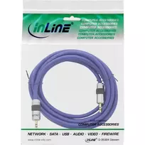 3.5 mm jack - InLine 99958P - 3.5mm - Male - 3.5mm - Male - 7 m - Mėlyna - 2 nuotrauka