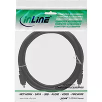 4 kontaktu laidas - InLine Kabelis FireWire IEEE1394 4poł - 3m (34443) - 3 nuotrauka