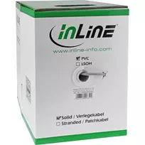 pvc tinklai - Przewód InLine InLine Kabelis sieciowy Cat.5e, S-FTP, AWG24 CCA, PVC, 500m - 2 nuotrauka