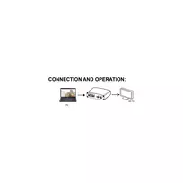 audio jack adapter - Adapteris AV InLine VGA + Audio do HDMI (65004) - 3 nuotrauka