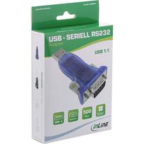 rs232 laidas - Adapteris USB InLine USB-RS232 Mėlyna (33304A) - 6 nuotrauka
