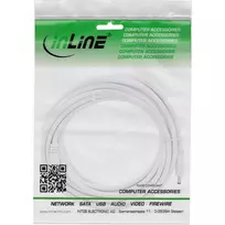 dc kabelis - InLine Maitinimo kabelis DC 4.0x1.7mm 5m Baltas (White) - 2 nuotrauka