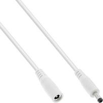 dc kabelis - InLine Maitinimo kabelis DC 4.0x1.7mm 5m Baltas (White) - 3 nuotrauka