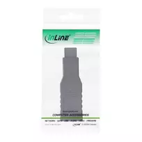 6 pin kabelis - InLine FireWire 9-pin į 6-pin adapteris Juodas (Black) - 2 nuotrauka