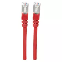 cat6a copper - Intellinet Cat6 S/FTP Network Cable 0.5m Red - 3 nuotrauka
