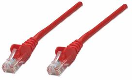 pvc tinklai - Intellinet CAT 5e UTP Patch Cable Red 5m - 4 nuotrauka
