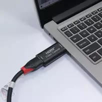 hdmi video capture usb - MicroConnect USB į HDMI adapteris Juodas (Black) MC-GEN-CH - 3 nuotrauka
