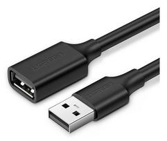 cable extension - USB 2.0 extension cable UGREEN US103, 0.5m (black) - 2 nuotrauka