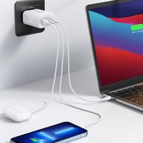 pakrovejas 65w usb - Ugreen CD275, 2x USB-C, 1x USB, 65W - 5 nuotrauka