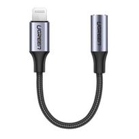 mini jack - Ugreen 3,5mm mini jack to Lightning (Made For iPhone) adapter 0.1m Black - 2 nuotrauka