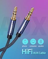 mini jack - Ugreen 10688 Mini jack cable 3.5mm AUX Blue - 3 nuotrauka