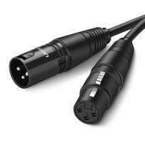 jung juoda lizdas - Ugreen AV130 XLR mikrofono prailgintuvas 10m Juodas (Black) - 2 nuotrauka