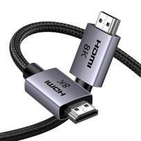 ugreen 8k hdmi 2.1 cable - Ugreen HD171 HDMI 2.1 8K kabelis 2m Pilkas (Gray) - 3 nuotrauka