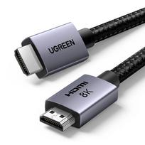 ugreen 8k hdmi 2.1 cable - Ugreen HD171 HDMI 2.1 8K kabelis 2m Pilkas (Gray) - 4 nuotrauka