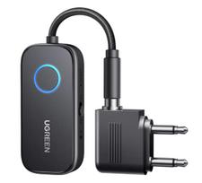3.5 mm jack - UGREEN CM671 Bluetooth 5.3 siųstuvas-imtuvas, 3,5 mm mini lizdas, 300 mAh + lėktuvo adapteris - 2 nuotrauka